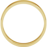 14K Yellow Gold 5 mm Ultra-Lightweight Flat Band Size 9.5