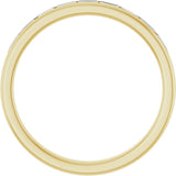 14K Yellow Gold 3/8 CTW Lab-Grown Diamond Band
