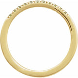 14K Yellow Gold Vermeil Natural Peridot Stackable Ring