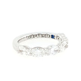 14KT White Gold Lab Grown Diamond Band