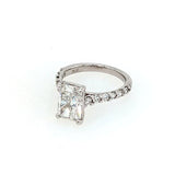 Lab Grown Radiant Cut Engagement Ring