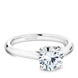 A Noam Carver white gold engagement ring with 2 diamonds.