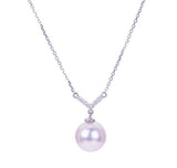 Pearl and Diamond Necklace