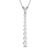 14KT White Gold Pendant