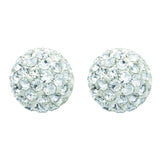 14K Gold Crystal Drop Earring