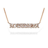 14KT Gold Diamond Necklace