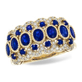 14KT Gold Ladies Sapphire Wedding Ring