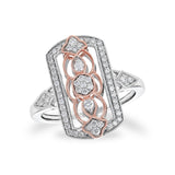 14KT Gold Ladies Diamond Fashion Ring