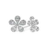 14KT Gold Diamond Earrings