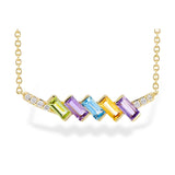 14KT Gold Multi-Stone Necklace