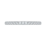 Diamond Wedding Band in 14K White Gold