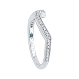 Diamond Wedding Band in 14K White Gold