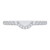 Diamond Wedding Band in 14K White Gold