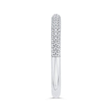 Diamond Wedding Band in 14K White Gold