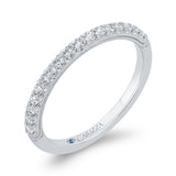 Diamond Wedding Band in 14K White Gold