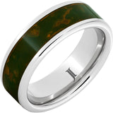 Serinium® Royal Copper Ring with Dark Green Patina