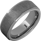 The Sentinel – Rugged Tungsten™ Hand Textured Ring