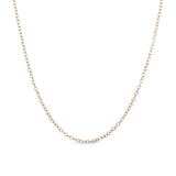 20 Gold Finish Sterling Silver Fine Cable Chain