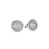 Rhodium Finish Buffalo/Indian Nickel (Heads&Tails)