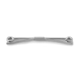 Rhodium Finish Pig Tail Collar Clip