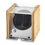 Luxury Giftware by Jere Bamboo Double Watch Winder