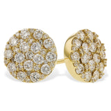 14KT Gold Diamond Earrings