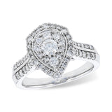 14KT Gold Ladies Diamond Fashion Ring
