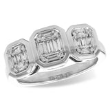 14KT Gold Ladies Diamond Fashion Ring