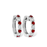 14KT Gold Ruby Earrings