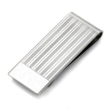 3/4 Sterling Silver Engine-Turned Money Clip