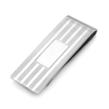 3/4 Sterling Silver Engine Turned Money Clip