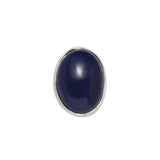 Sterling Silver Lapis Cabochon Tie Tack
