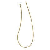18 Stainless Steel Gold IP Plated 3mm Rounded Box Chain