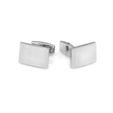 Stainless Steel Plain Polished Cufflinks
