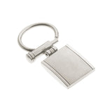 Stainless Steel Key Ring with Lined Edge