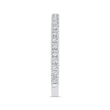 Diamond Wedding Band in 14K White Gold