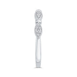 Diamond Wedding Band in 14K White Gold