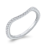 Diamond Wedding Band in 14K White Gold