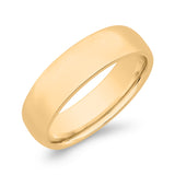 14K Yellow Gold Men's Band