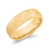 14K Yellow Gold Men's Band