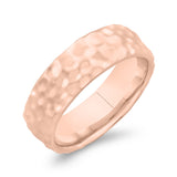 14K Rose Gold Men's Band