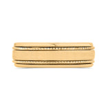 14K Yellow Gold Men's Band