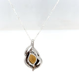 Sterling Silver Quartz Pendant