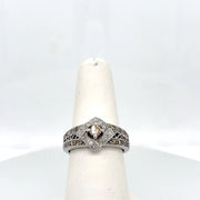 14KT White Gold Fashion Ring