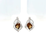 Sterling Silver Quartz Earrings