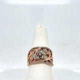 14KT Rose Gold Diamond Ring