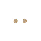 14kt Yellow Gold Earrings with Natural Diamonds