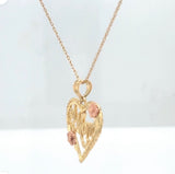 14k Yellow Gold #1 Mom Necklace