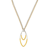 Sterling Silver & Yellow Gold Plated Polly Necklace