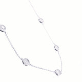 1.25 CT Diamond Stationary Necklace 24"